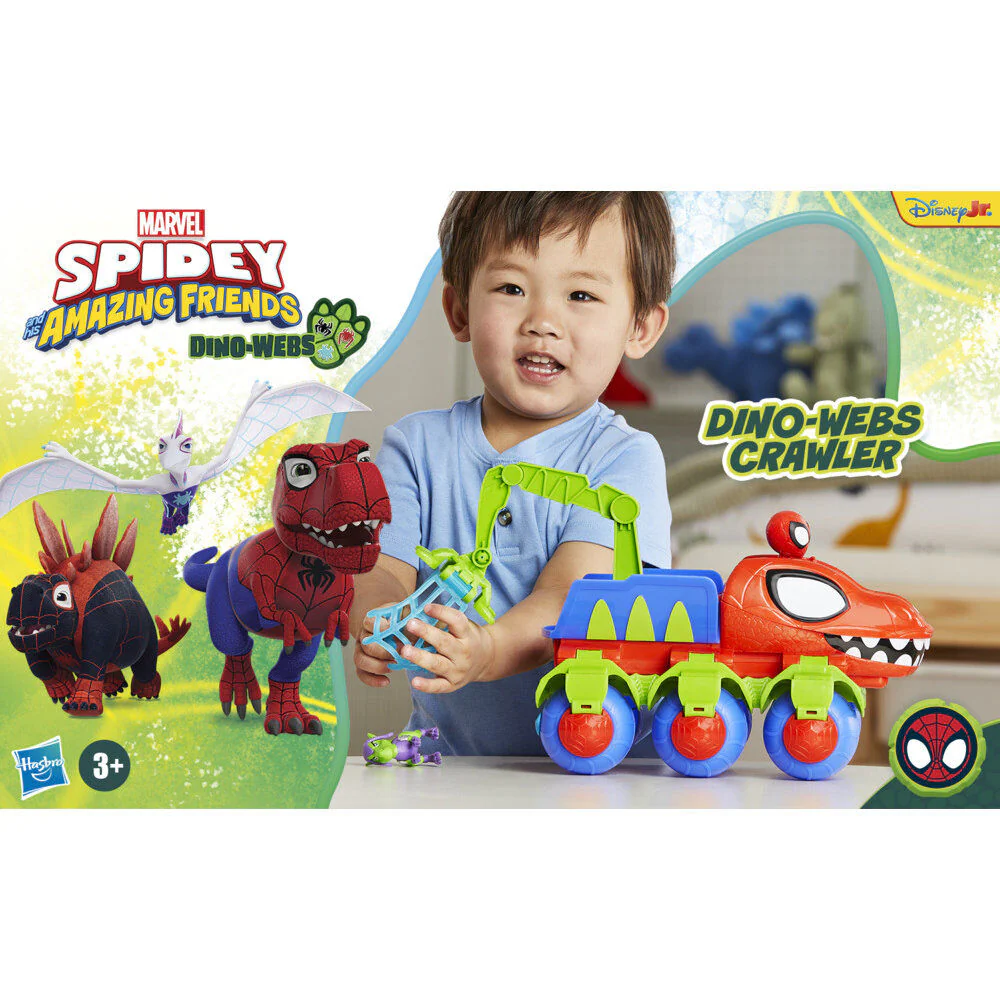 Dino-grua Aracnida Spidey And His Amazing Friends Marvel - Image 22
