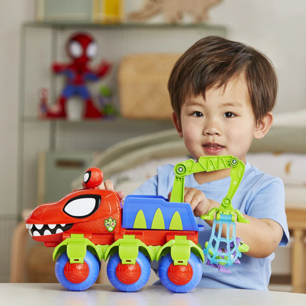 Dino-grua Aracnida Spidey And His Amazing Friends Marvel - Image 7