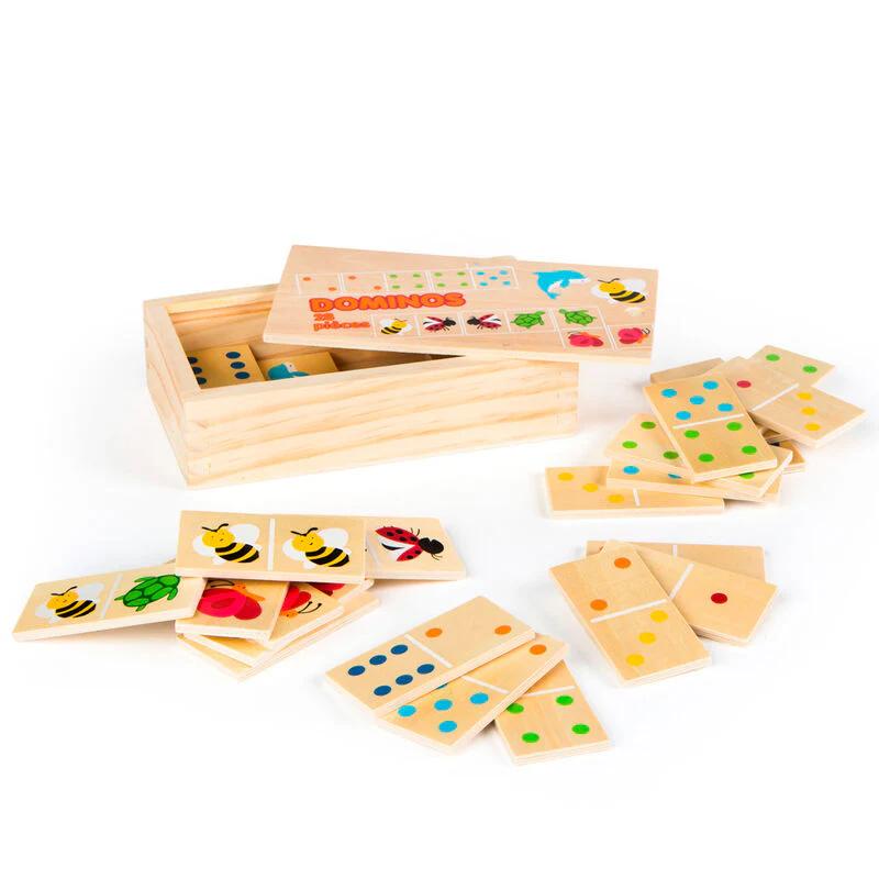Domino Animales Madera 29Pzs