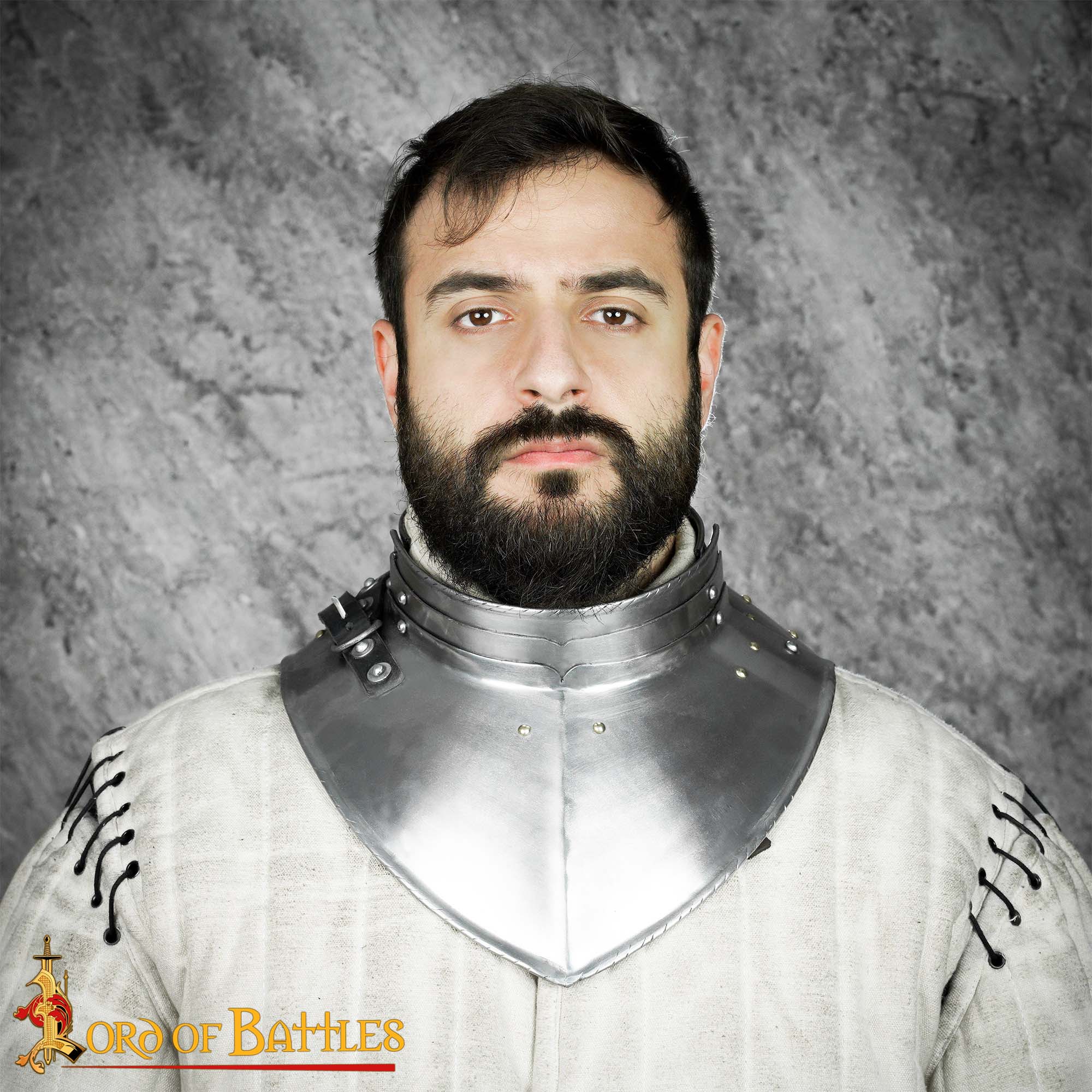 Elegante Garrote Medieval de Acero Calibre 16