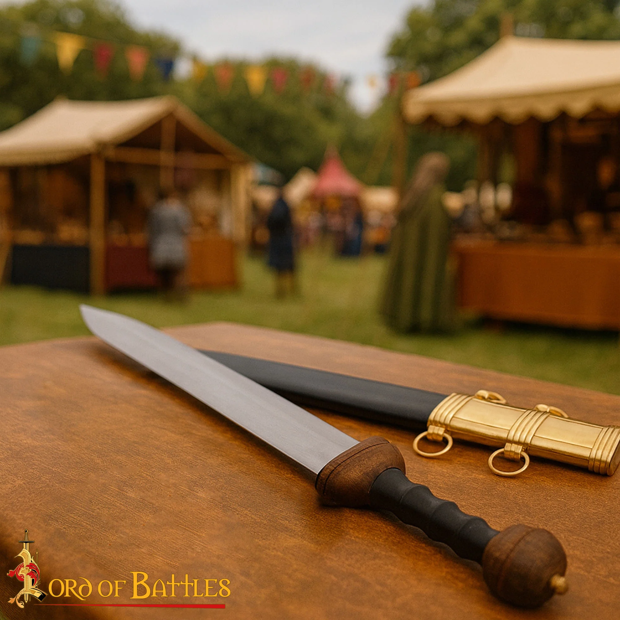 Espada Gladius Romana con Vaina de Latón - Colección