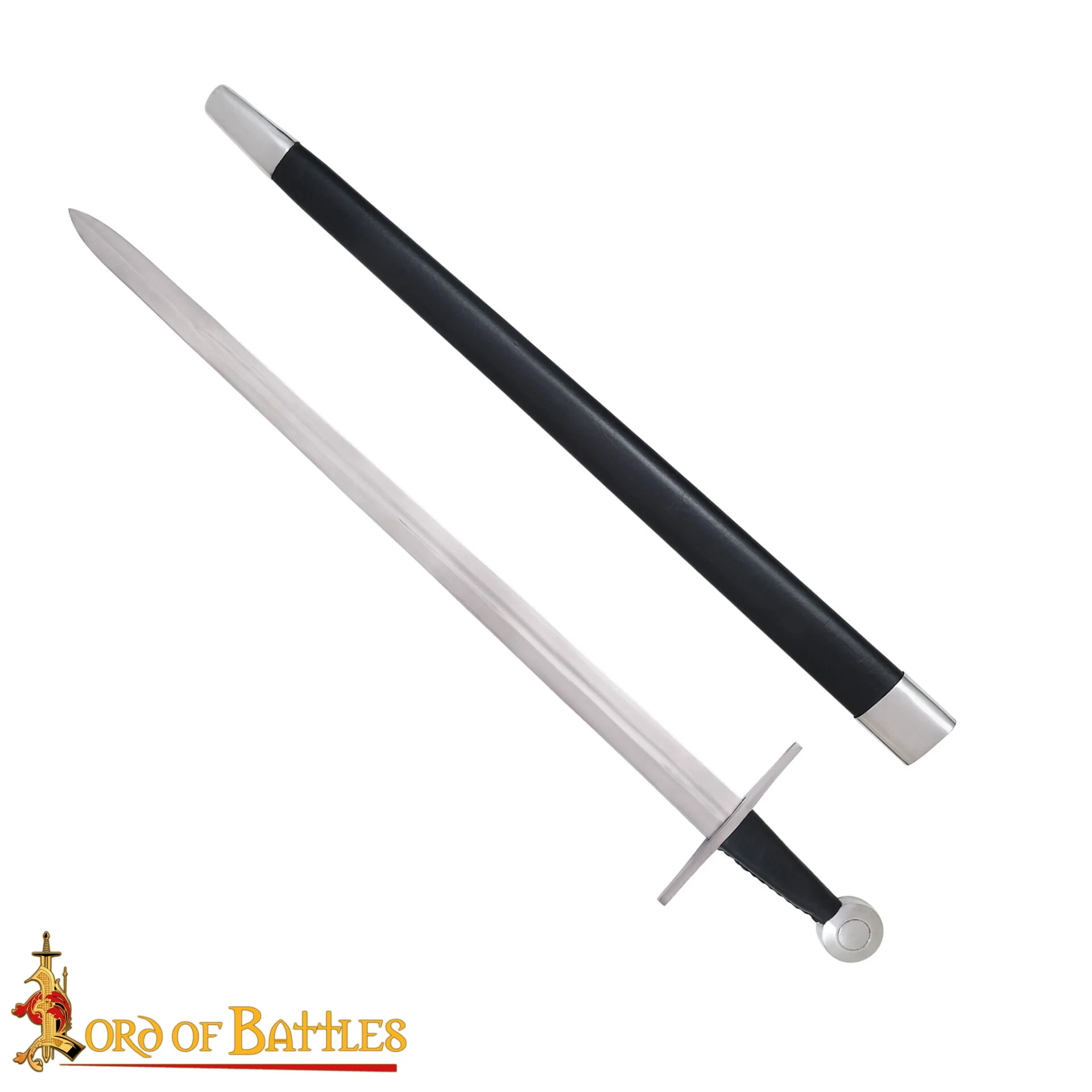 Espada Vikinga de Acero Al Carbono Forjada a Mano con Vaina -funcional - Image 4