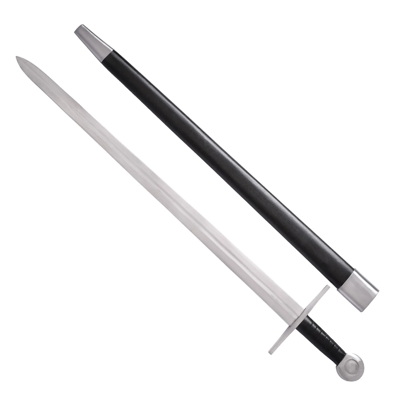 Espada Vikinga de Acero Al Carbono Forjada a Mano con Vaina -funcional - Image 9