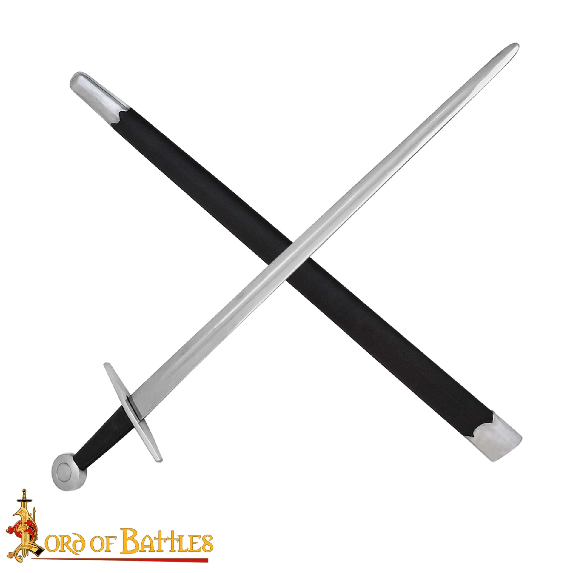 Espada Vikinga Forjada a Mano Tradicionalmente con Vaina - 37" Hoja de Acero Funcional Pulido - Image 5
