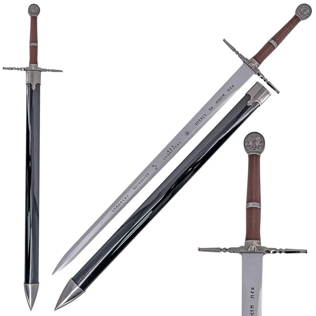 Espadas de Bambú de Geralt de Rivia – Acero y Plata The Witcher - Image 2