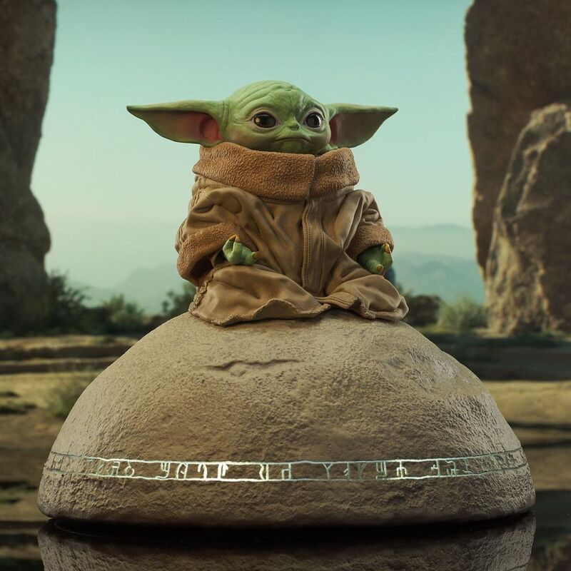 Estatua Milestones Grogu On Seeing Stone The Mandalorian Star Wars 20Cm - Image 6