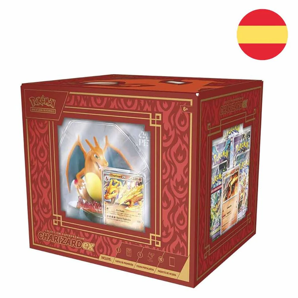 Estuche Juego Cartas Coleccionables Charizard Pokemon Español - Image 2