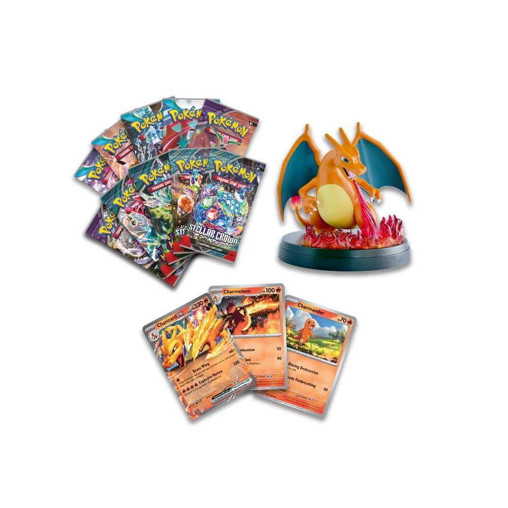 Estuche Juego Cartas Coleccionables Charizard Pokemon Español - Image 4