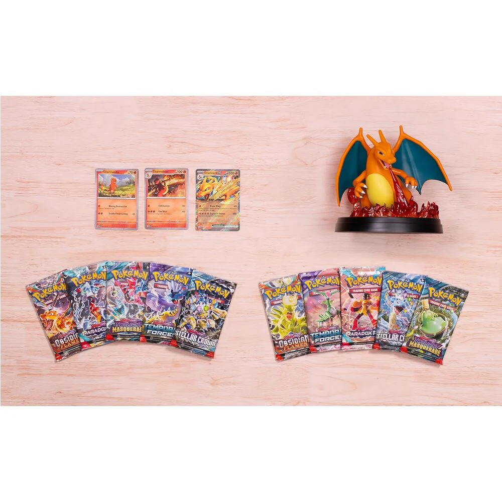 Estuche Juego Cartas Coleccionables Charizard Pokemon Ingles - Image 5
