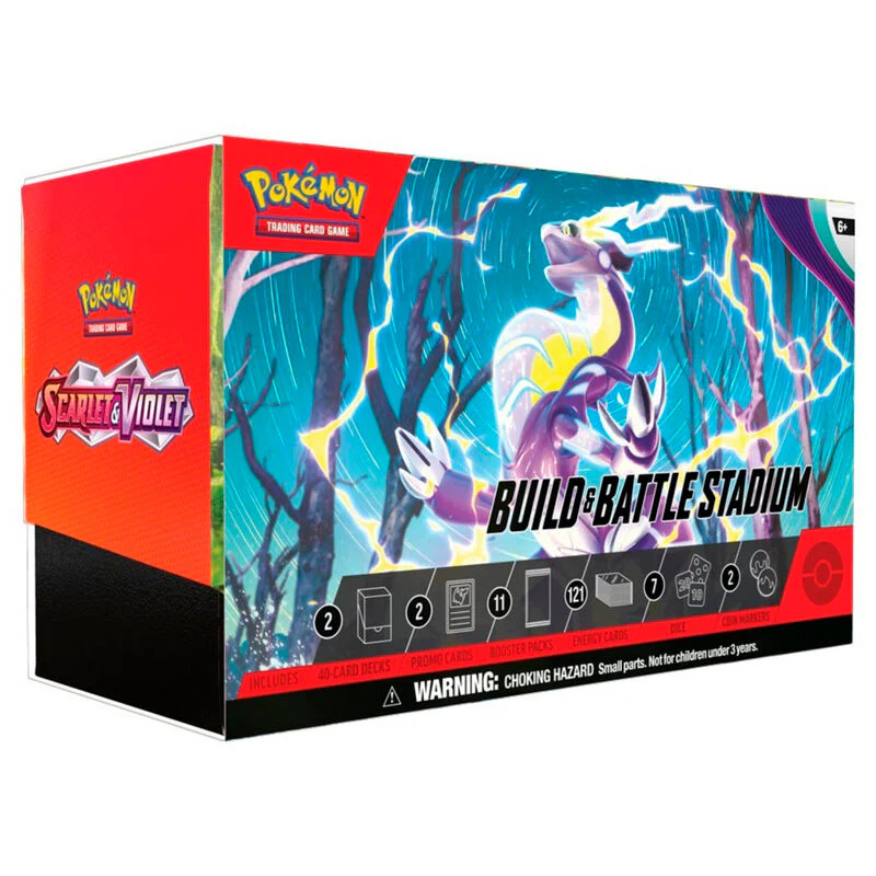 Estuche Juego Cartas Coleccionables Estadio Combina Y Combate Pokemon - Image 2