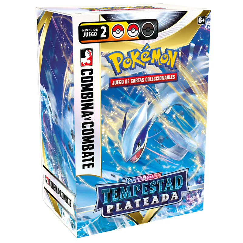 Estuche Juego Cartas Coleccionables Estadio Combina Y Combate Tempestad Plateada Pokemon Español - Image 4