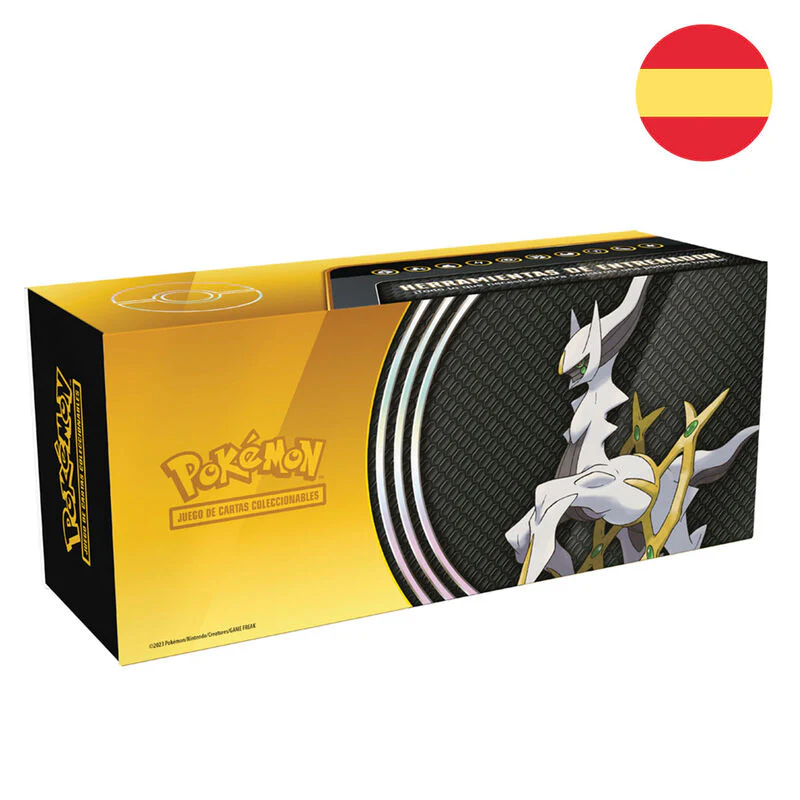 Estuche Juego Cartas Coleccionables Herramienta De Entrenador Pokemon Español