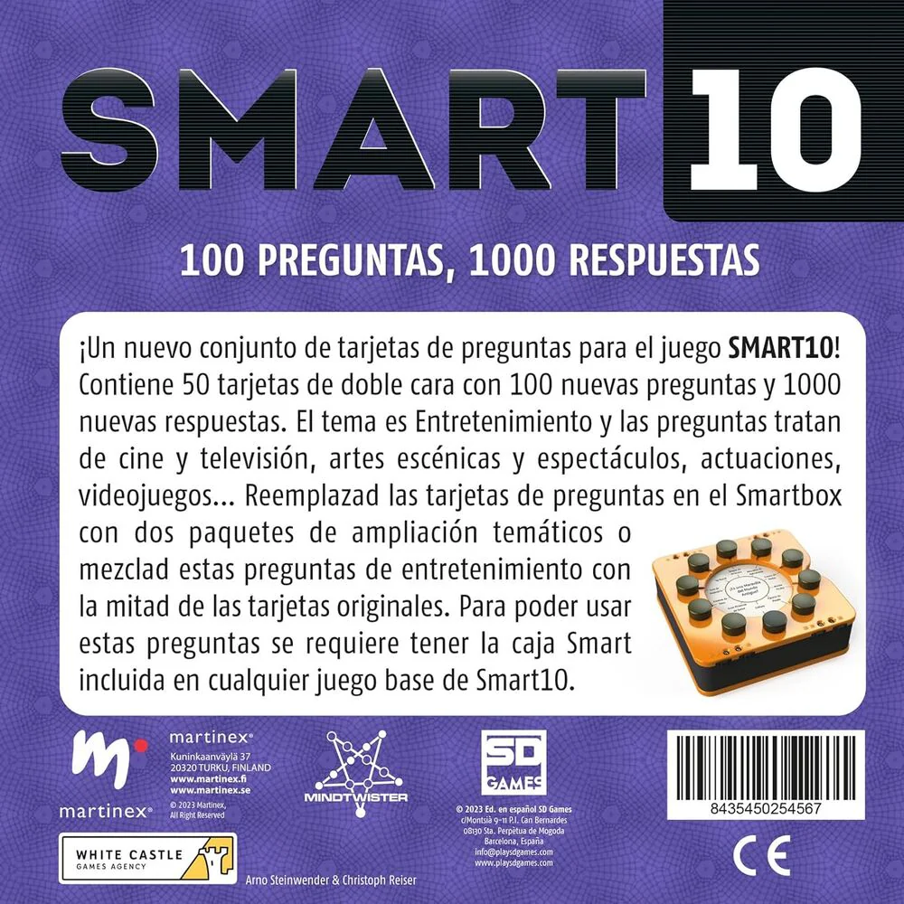 Expansion Entretenimiento Juego Smart 10 Español - Image 2