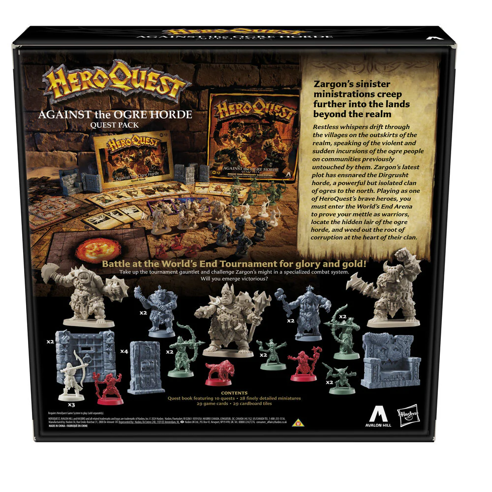 Expansion Juego De Mesa Contra La Horda De Ogros Heroquest Ingles - Image 4