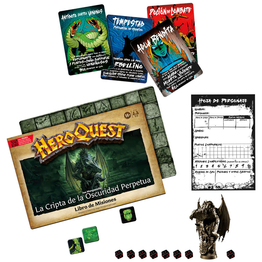 Expansion Juego De Mesa La Cripta De La Oscuridad Pertetua Heroquest Español - Image 2