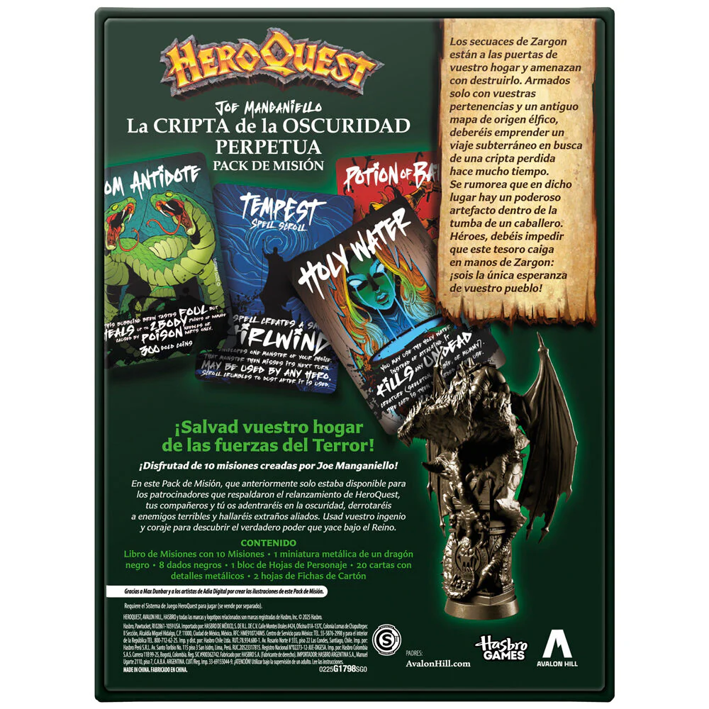 Expansion Juego De Mesa La Cripta De La Oscuridad Pertetua Heroquest Español - Image 4