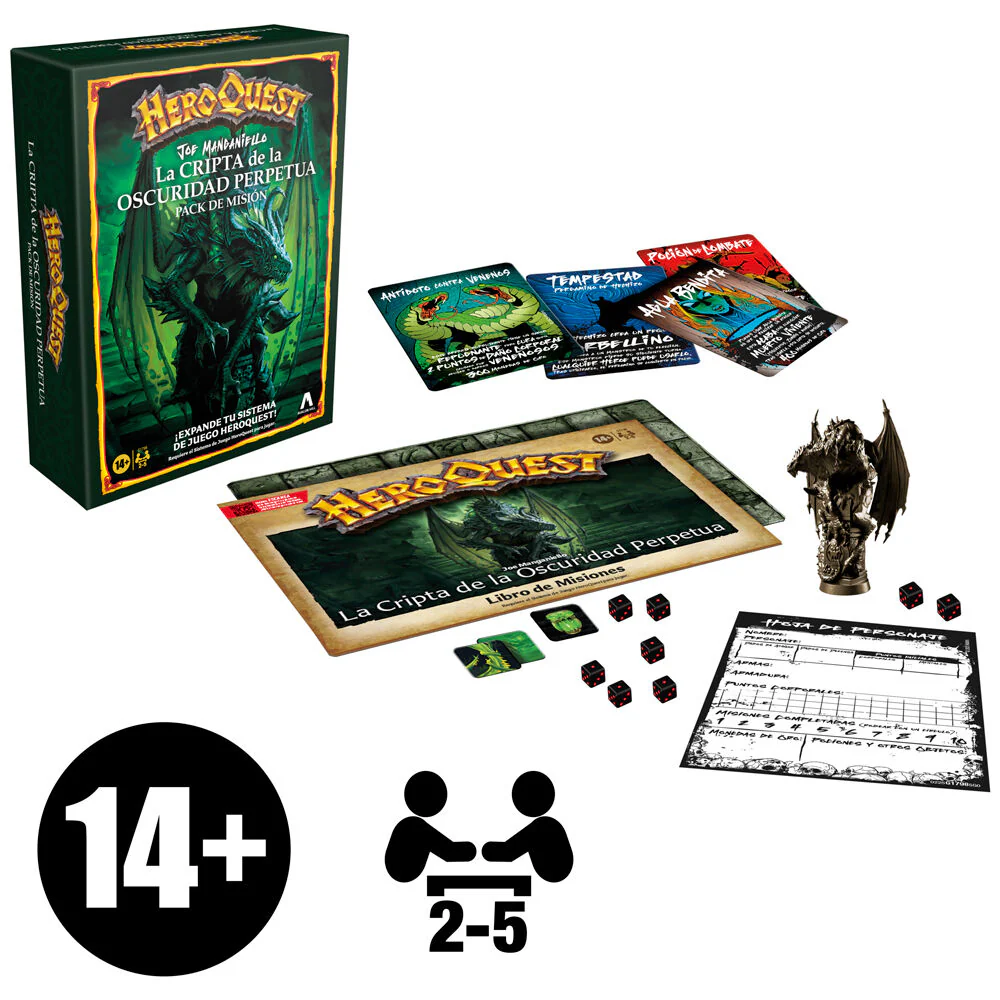 Expansion Juego De Mesa La Cripta De La Oscuridad Pertetua Heroquest Español - Image 7
