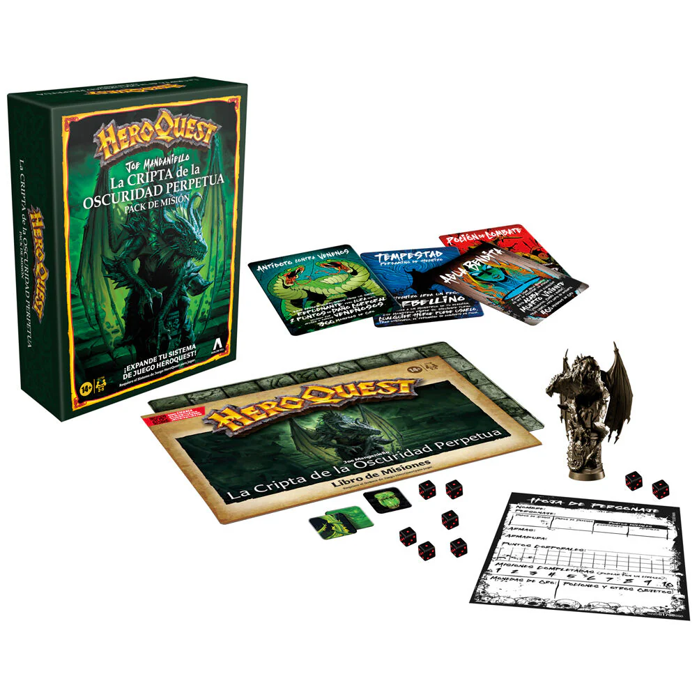 Expansion Juego De Mesa La Cripta De La Oscuridad Pertetua Heroquest Español - Image 8