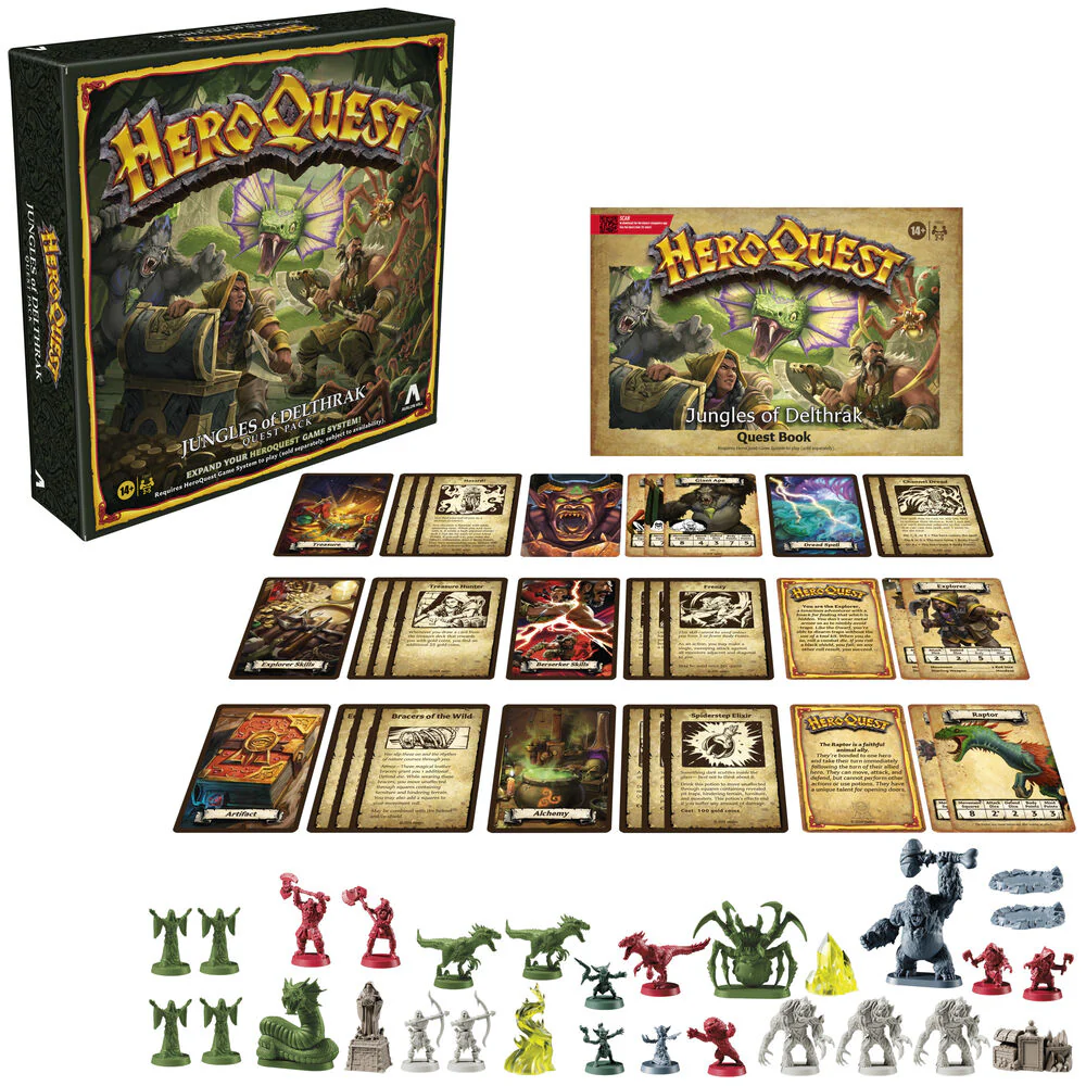 Expansion Juego De Mesa Selvas De Delthark Heroquest Ingles - Image 2