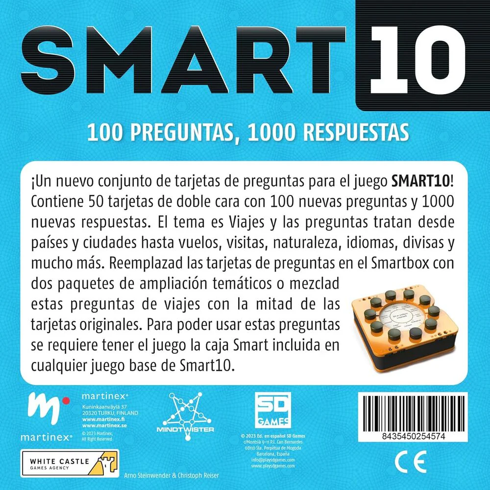 Expansion Viajes Juego Smart 10 Español - Image 6