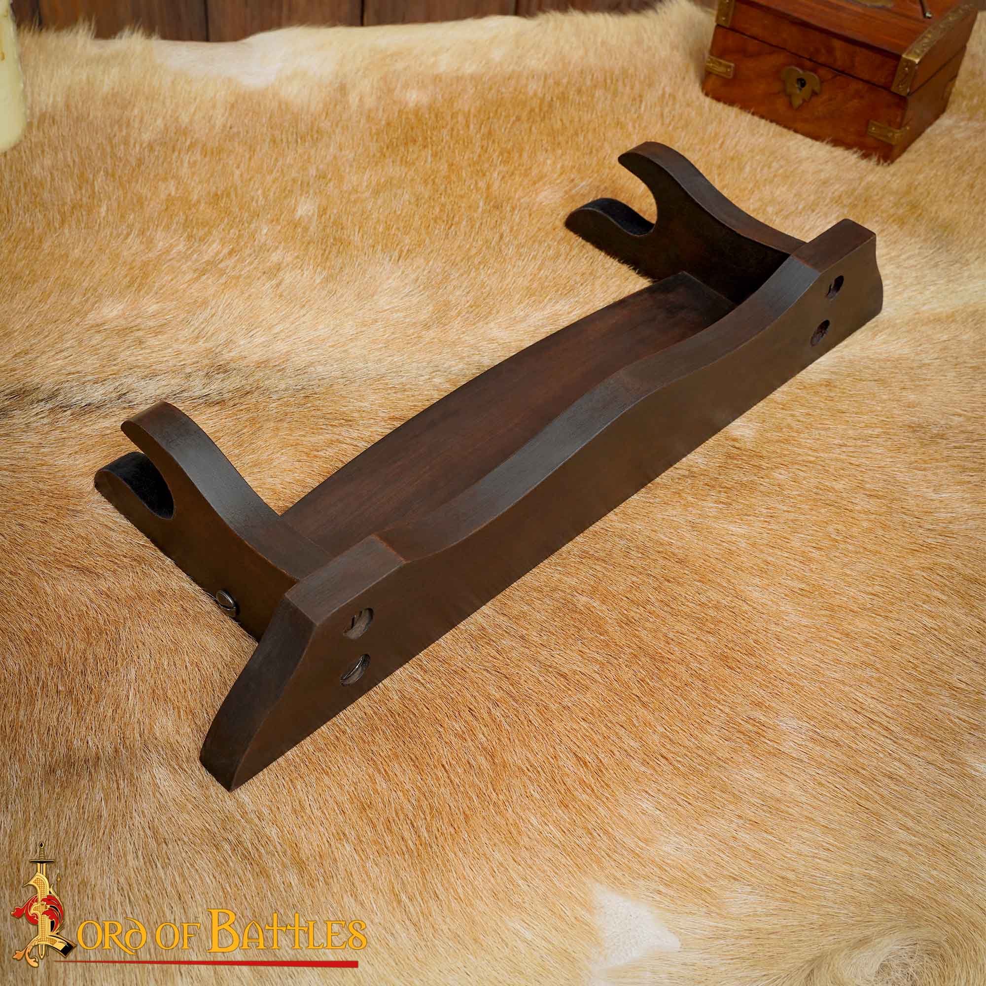 Expositor de Espadas de Madera Maciza - Un Nivel - Image 12