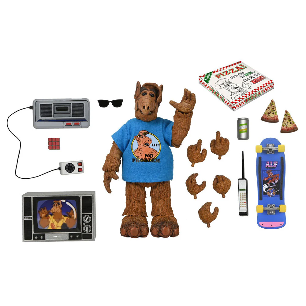 Figura Alf Ultimate Totally 80S Alf 18Cm