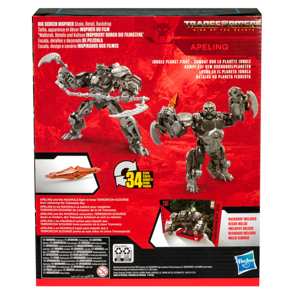 Figura Apeling Studio Series El Despertar De Las Bestias Transformers 21,6Cm - Image 5