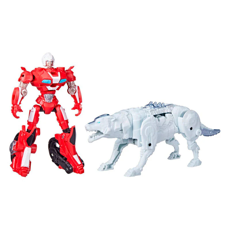 Figura Arcee & Silverfang Beast Alliance Combiner El Despertar De Las Bestias Transformers 13Cm