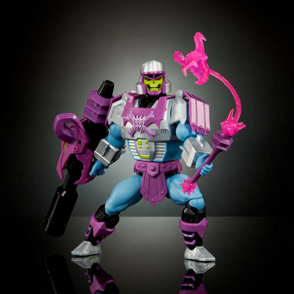 Figura Armor Skeletor Megatron Transformers Masters Of The Universe 14Cm - Image 3