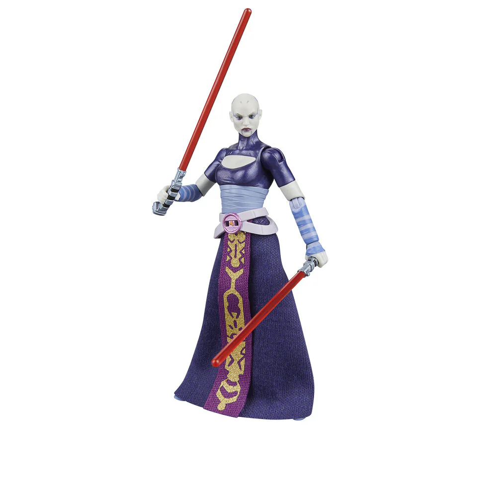 Figura Asajj Ventress La Guerra De Los Clones Star Wars 9,5Cm - Image 3
