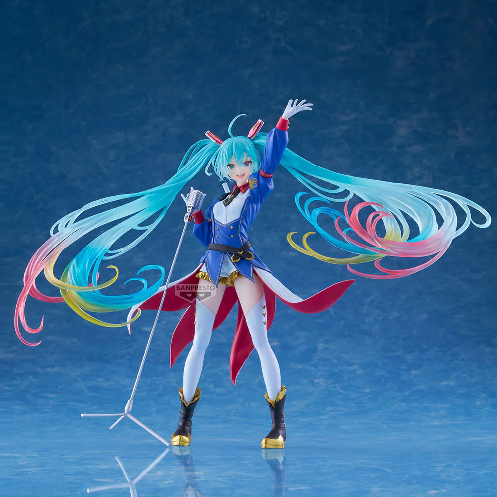 Figura Banpresto Evolve Gundam Collaboration Miku 45Th Anniversary Gundam X Hatsune Miku 21Cm - Image 2