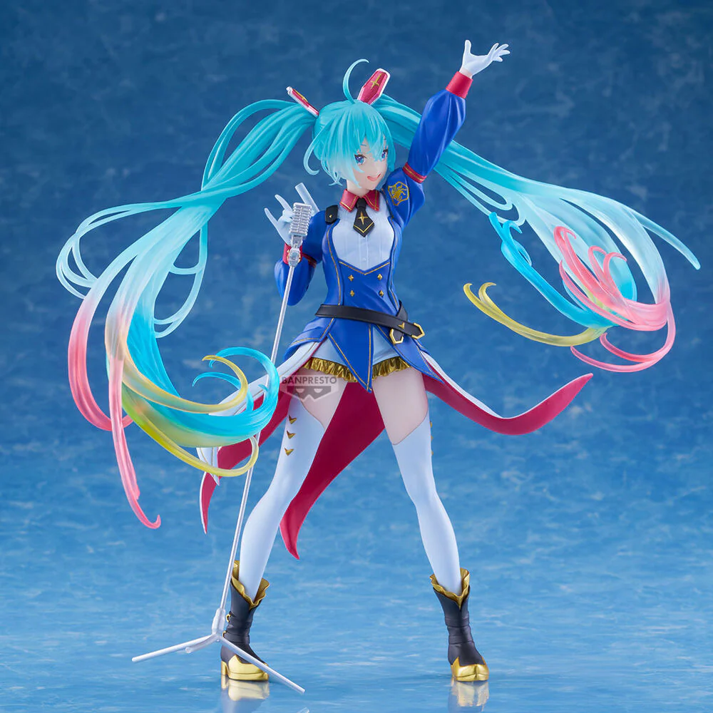 Figura Banpresto Evolve Gundam Collaboration Miku 45Th Anniversary Gundam X Hatsune Miku 21Cm - Image 3