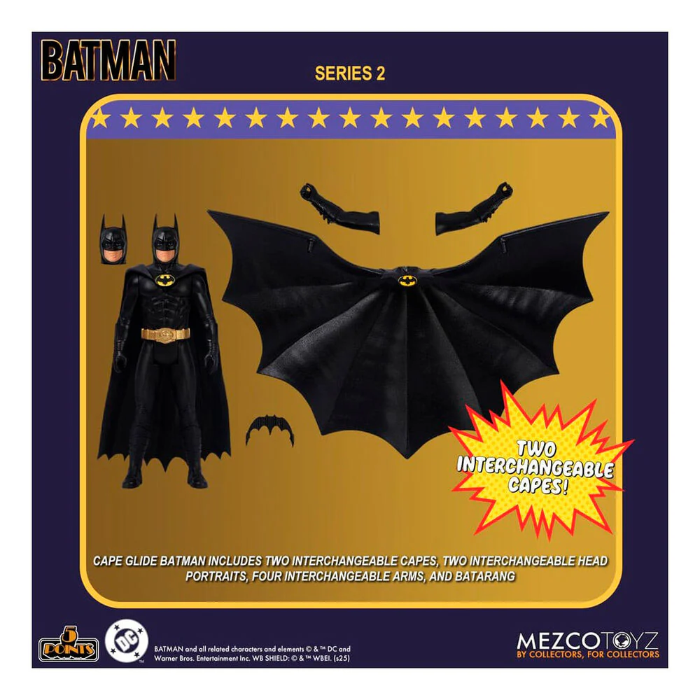 Figura Batman - Batman 1989 Series 2 Dc Comics 9,5Cm