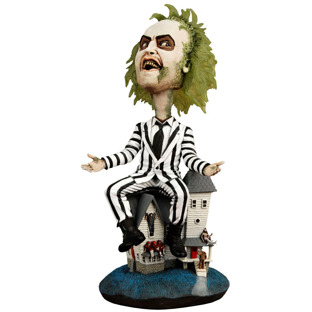 Figura Beetlejuice 1988 Striped Suit Head Knocker Beetlejuice 20Cm