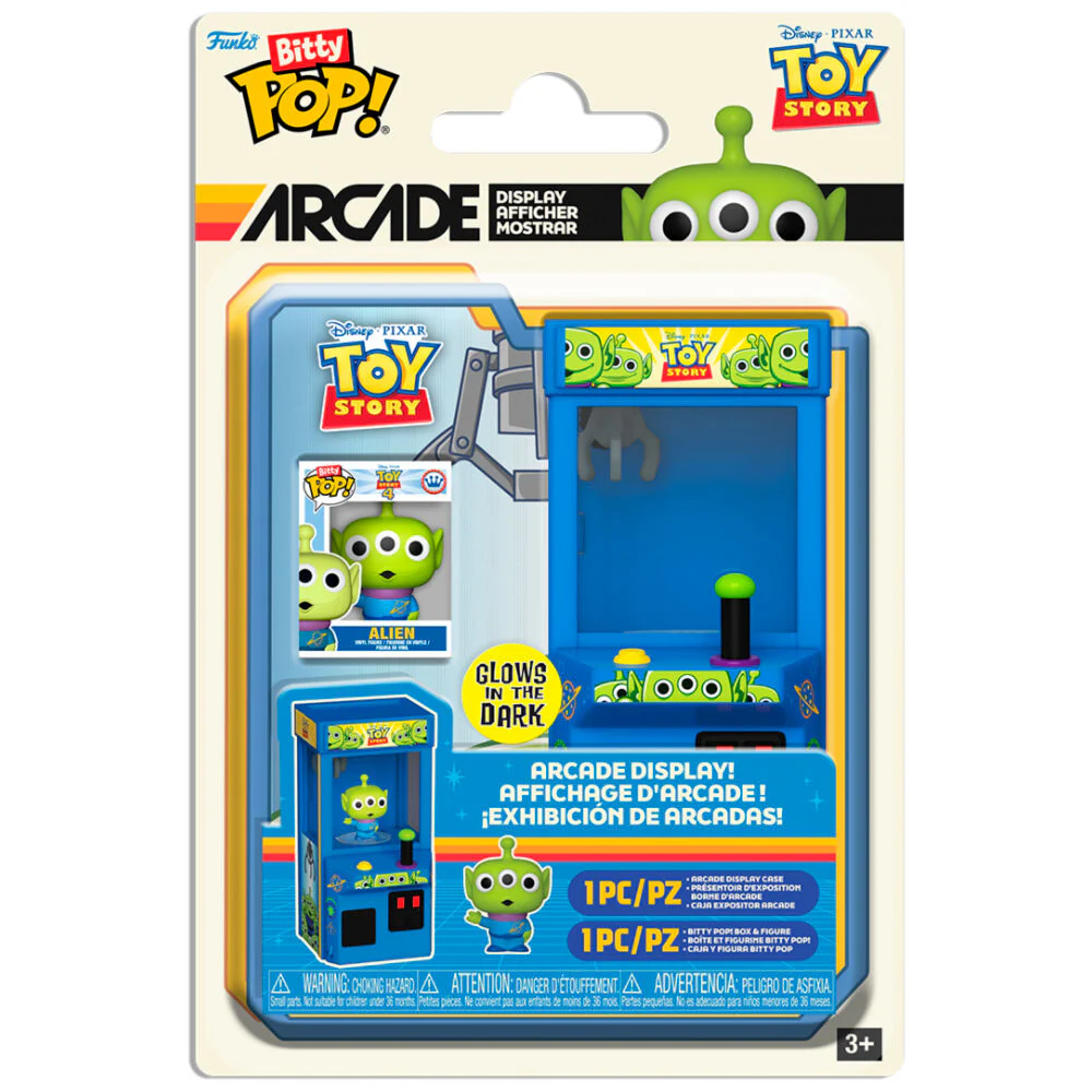 Figura Bitty Pop Arcade Claw Disney Pixar Toy Story Alien - Image 2