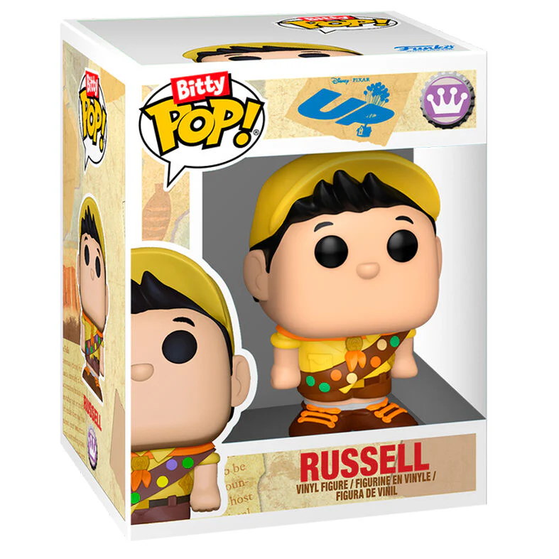 Figura Bitty Pop Town Disney Pixar Up Russel Y La Casa - Image 3