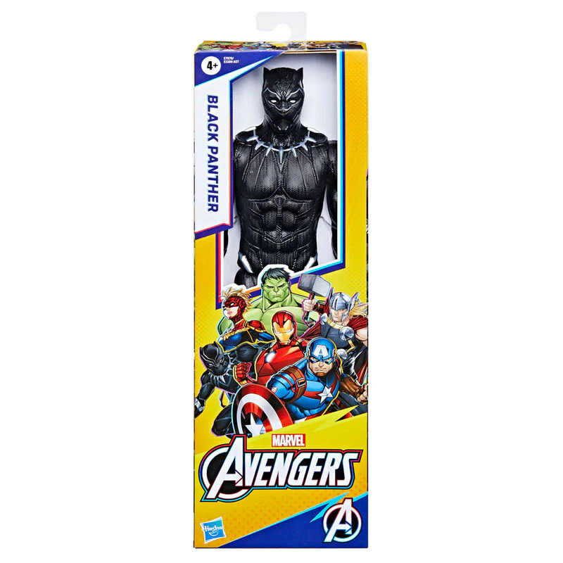 Figura Black Panther Deluxe Titan Hero Vengadores Avengers Marvel 30Cm - Image 3