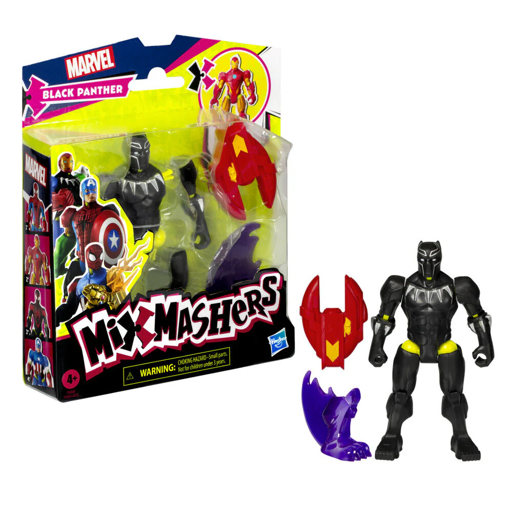 Figura Black Panther Mix Mashers Marvel 12Cm - Image 2