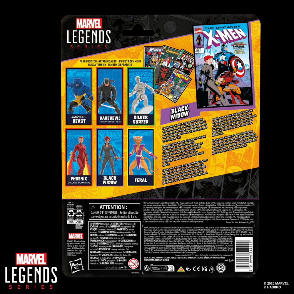 Figura Black Widow - Black Widow Marvel Legends Series 15Cm - Image 12