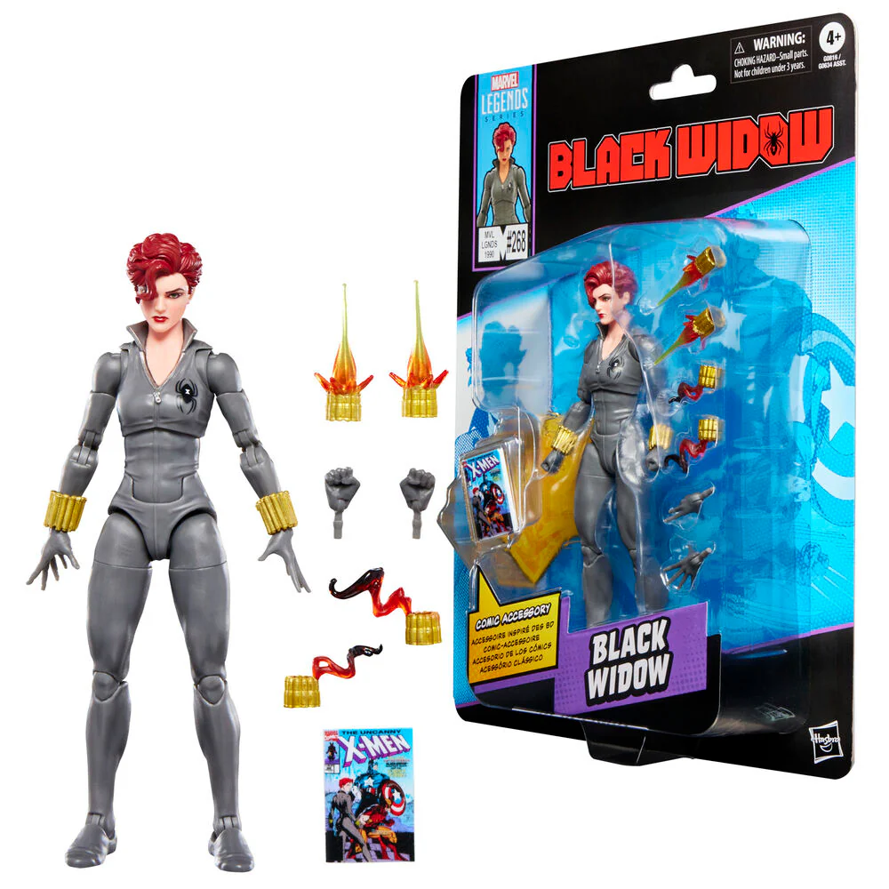 Figura Black Widow - Black Widow Marvel Legends Series 15Cm - Image 9