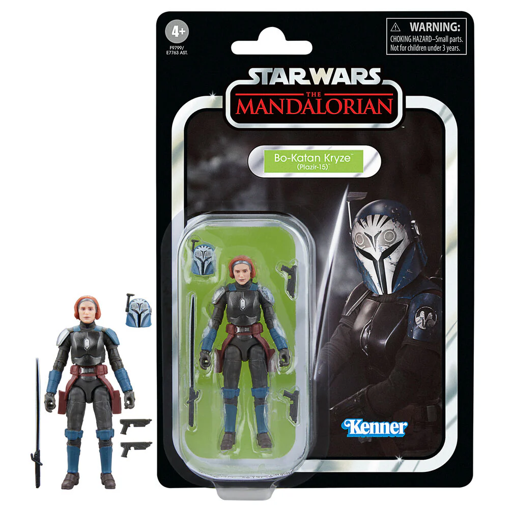 Figura Bo-katan Kryze Plazir-15 The Mandalorian Star Wars 9,5Cm