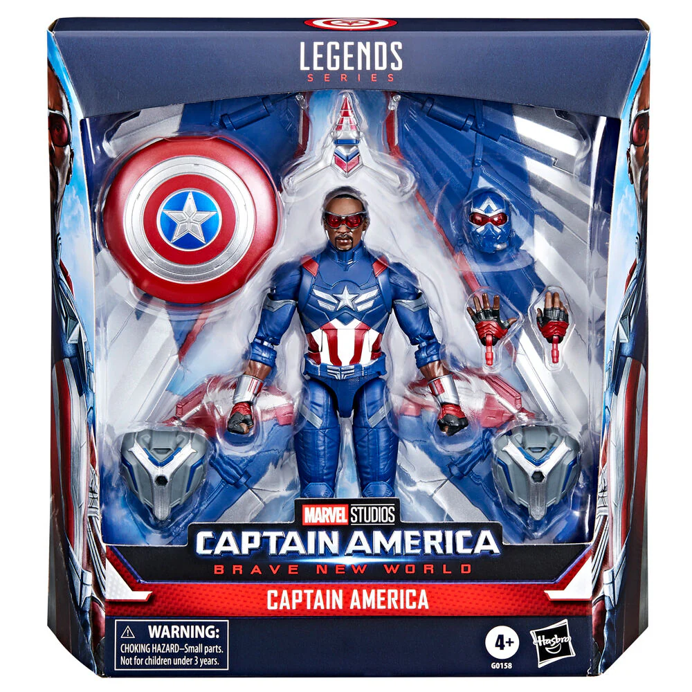 Figura Capitan America Brave New World Capitan America Marvel 15Cm