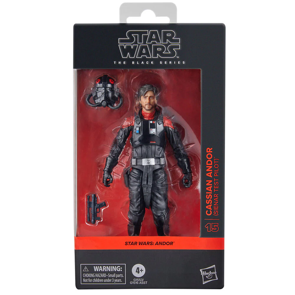 Figura Cassian Sienar Test Pilot Andor Star Wars 15Cm - Image 3