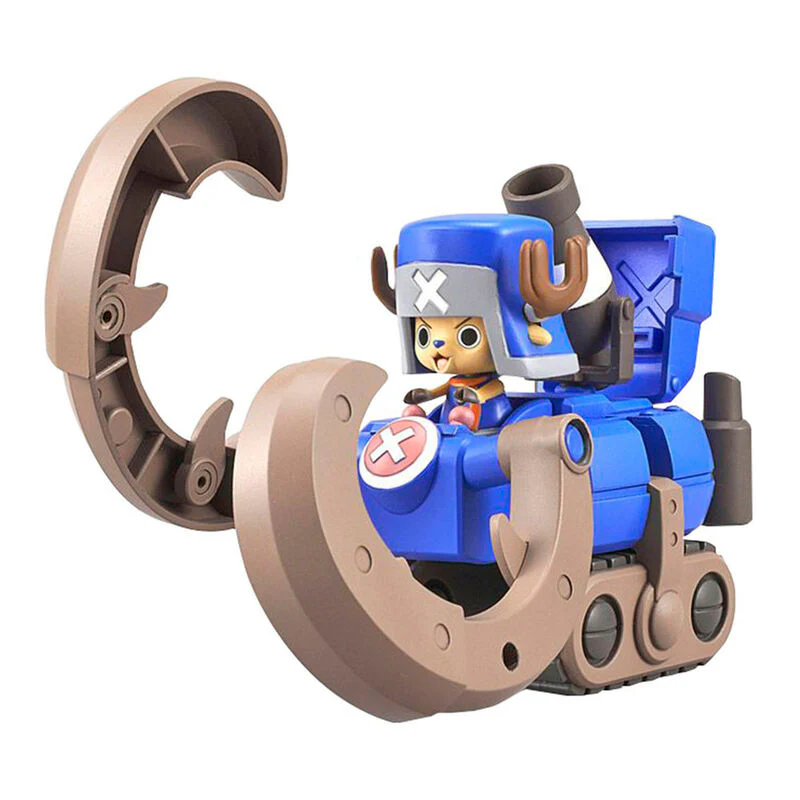 Figura Chopper Robo Super 3 Horn Dozer Re-run One Piece 15Cm
