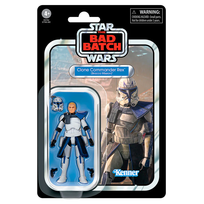 Figura Clone Commander Rex Bracca Mission Star Wars: The Bad Batch 9,5Cm
