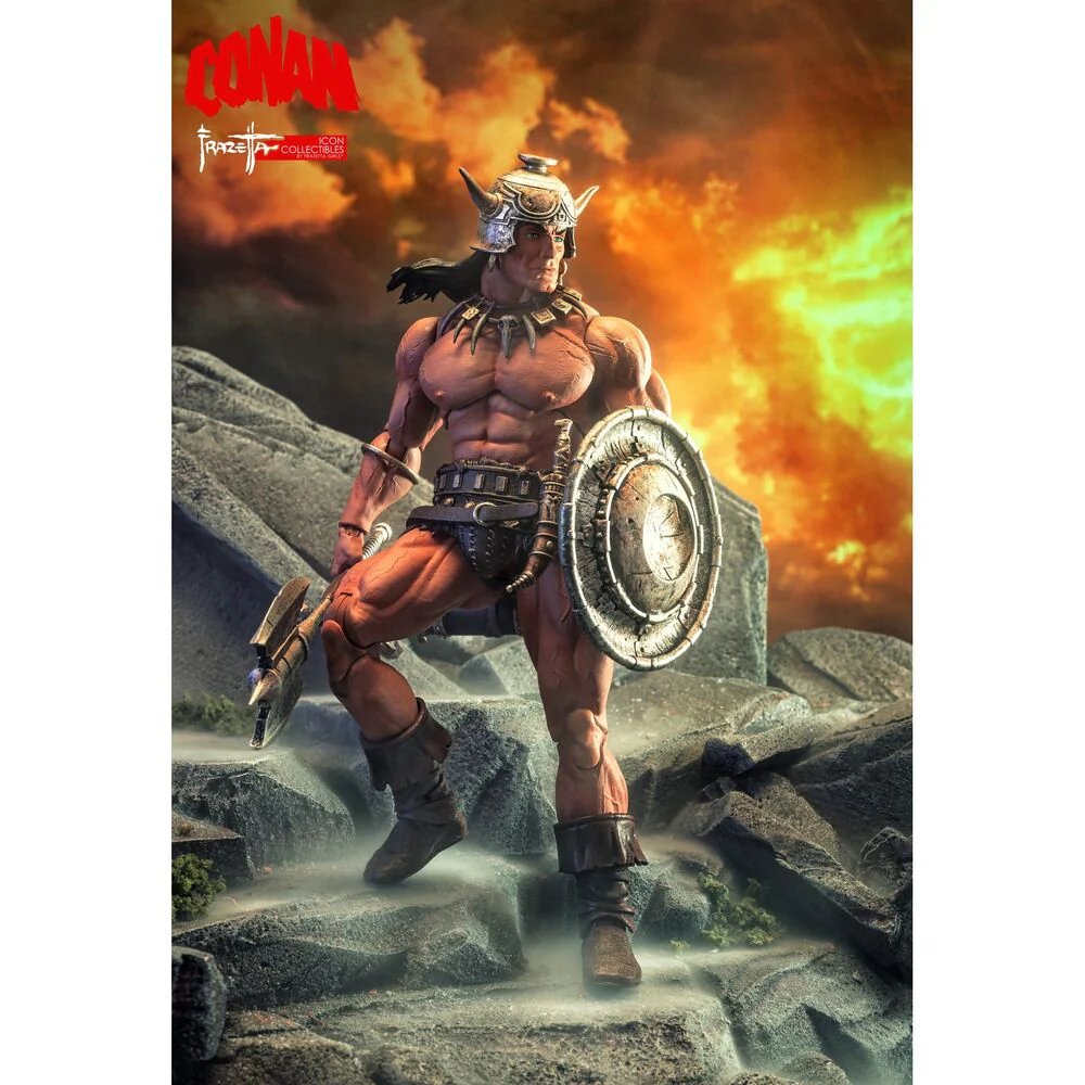 Figura Conan The Barbarian Frazetta Icon 17Cm - Image 4