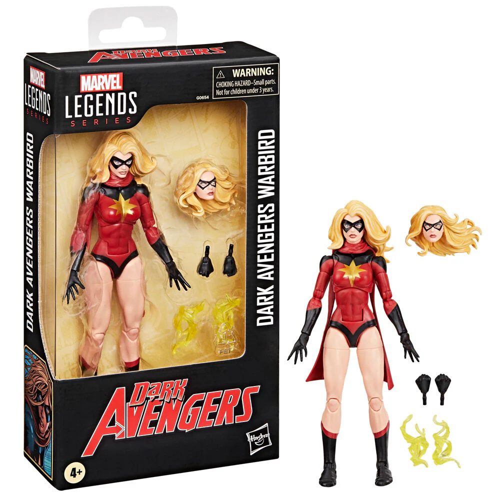 Figura Dark Avengers Warbird Vengadores Oscuros Marvel Legends Series 15Cm