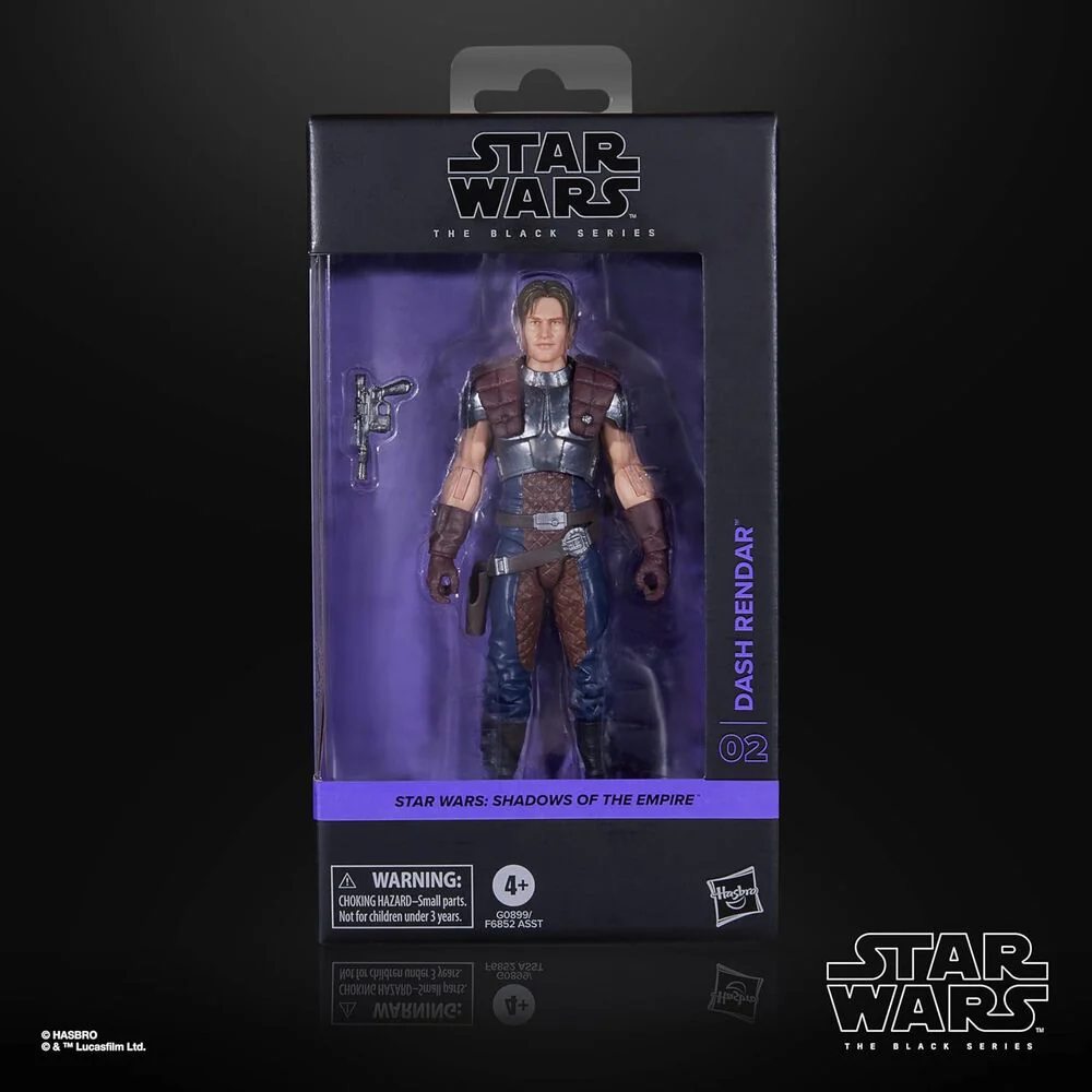Figura Dash Rendar Sombras Del Imperio Star Wars 15Cm - Image 2
