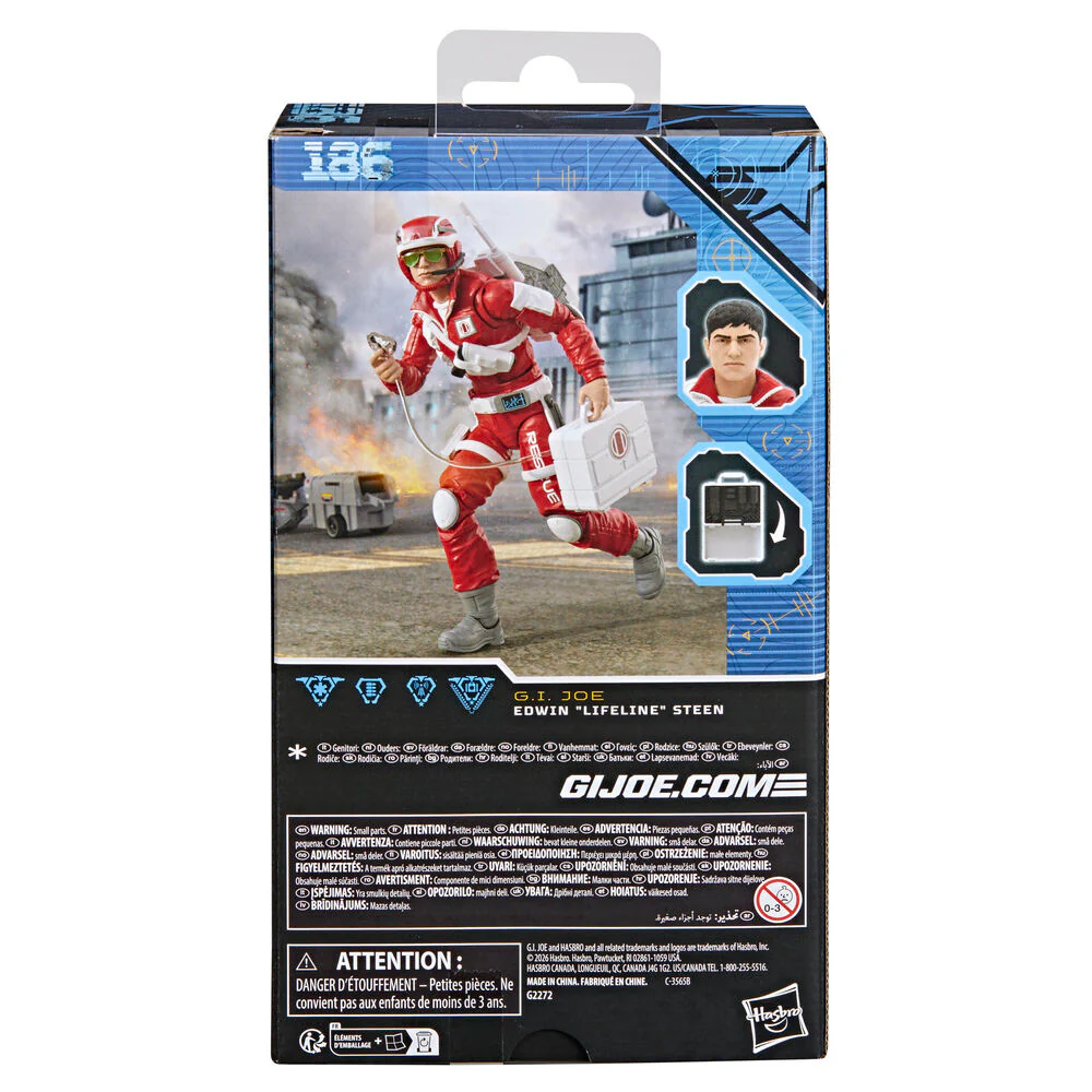 Figura Edwin Lifeline Steen Classified Series G.i. Joe 15Cm - Image 5