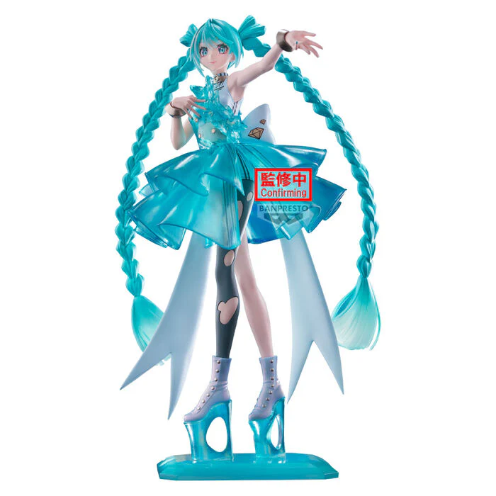 Figura Emeraldgem Clearluxe Hatsune Miku 28Cm